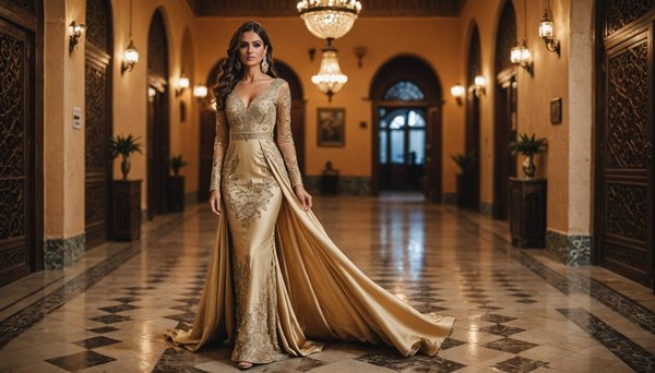 Élégance et raffinement : la robe de soirée marocaine parfaite