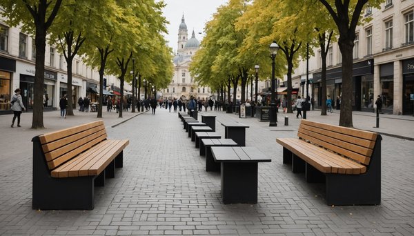 Mobilier urbain : boostez l'attrait de vos espaces publics