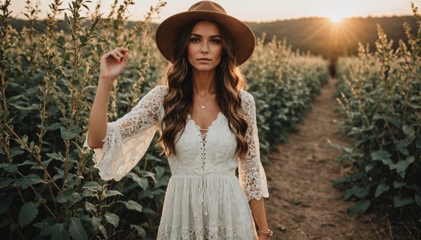 Découvrez les styles incontournables de robes en dentelle bohème